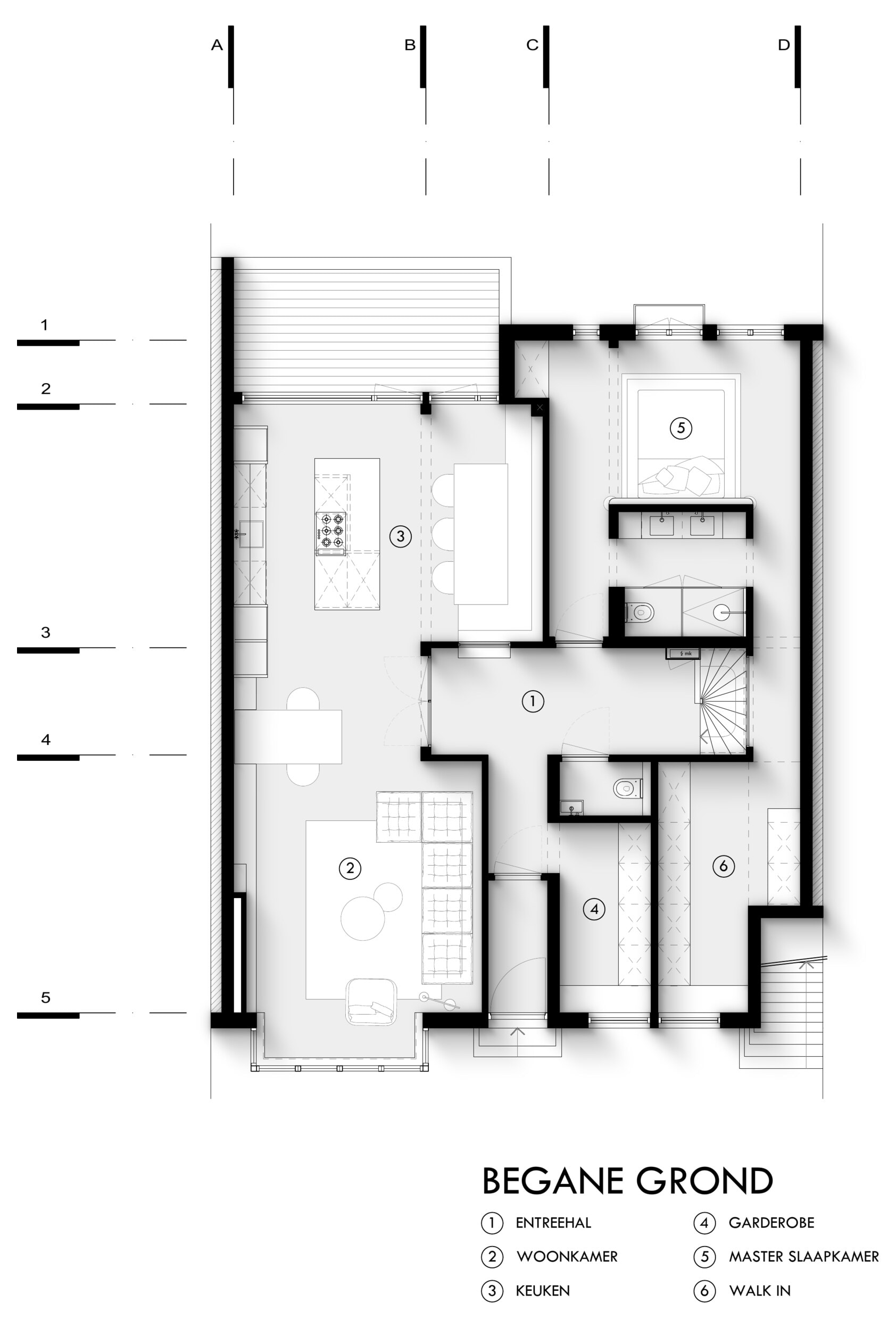 Plattegrond begane grond