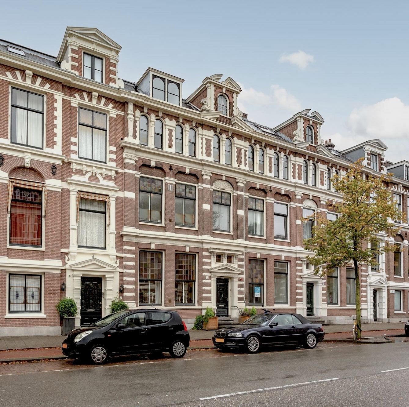 Stadsvilla Haarlem, gevel